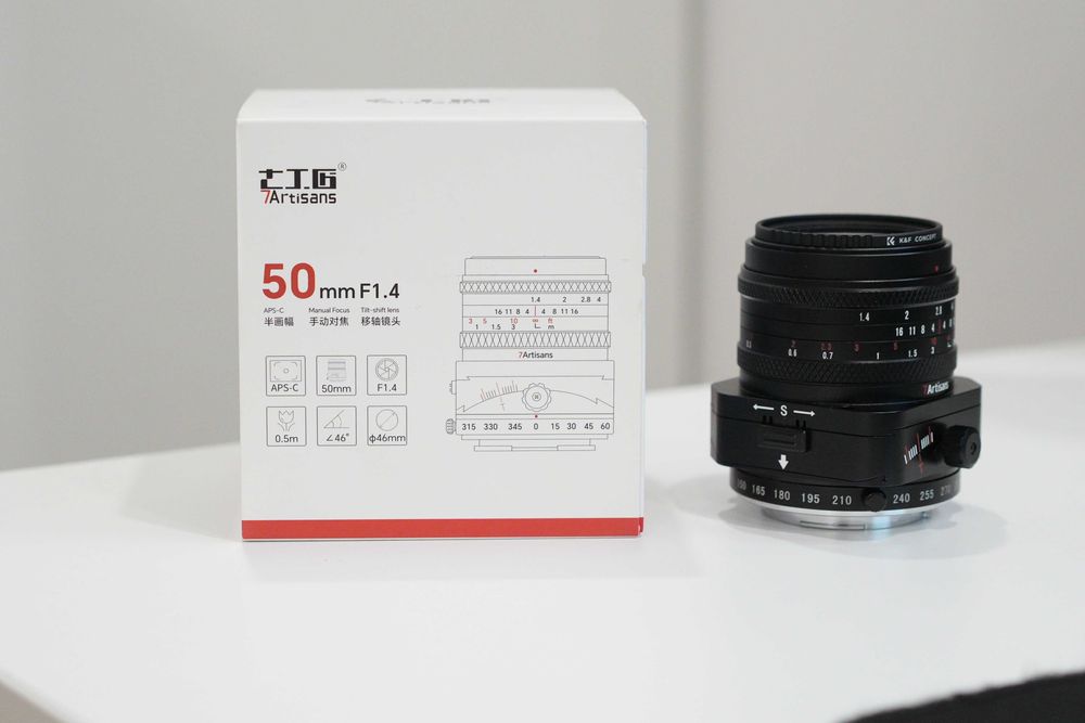 7Artisans 50mm 1.4 Tilt-Shift Sony E - Manual