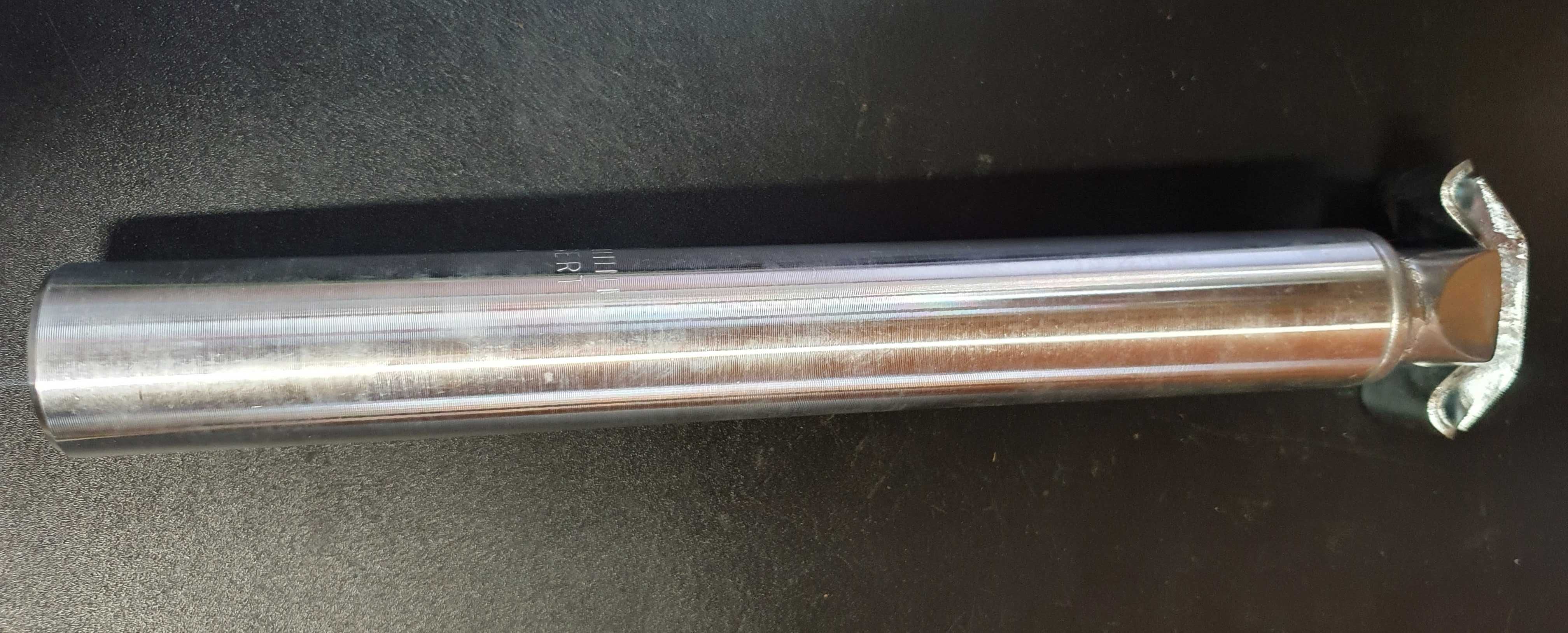 Nowa sztyca aluminiowa podsiodłowa; 30,2; 250mm.