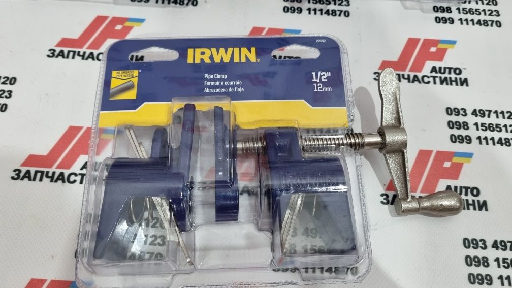 Струбцина трубная IRWIN 1/2" Quick-Grip вайма (3/4 BESSEY)