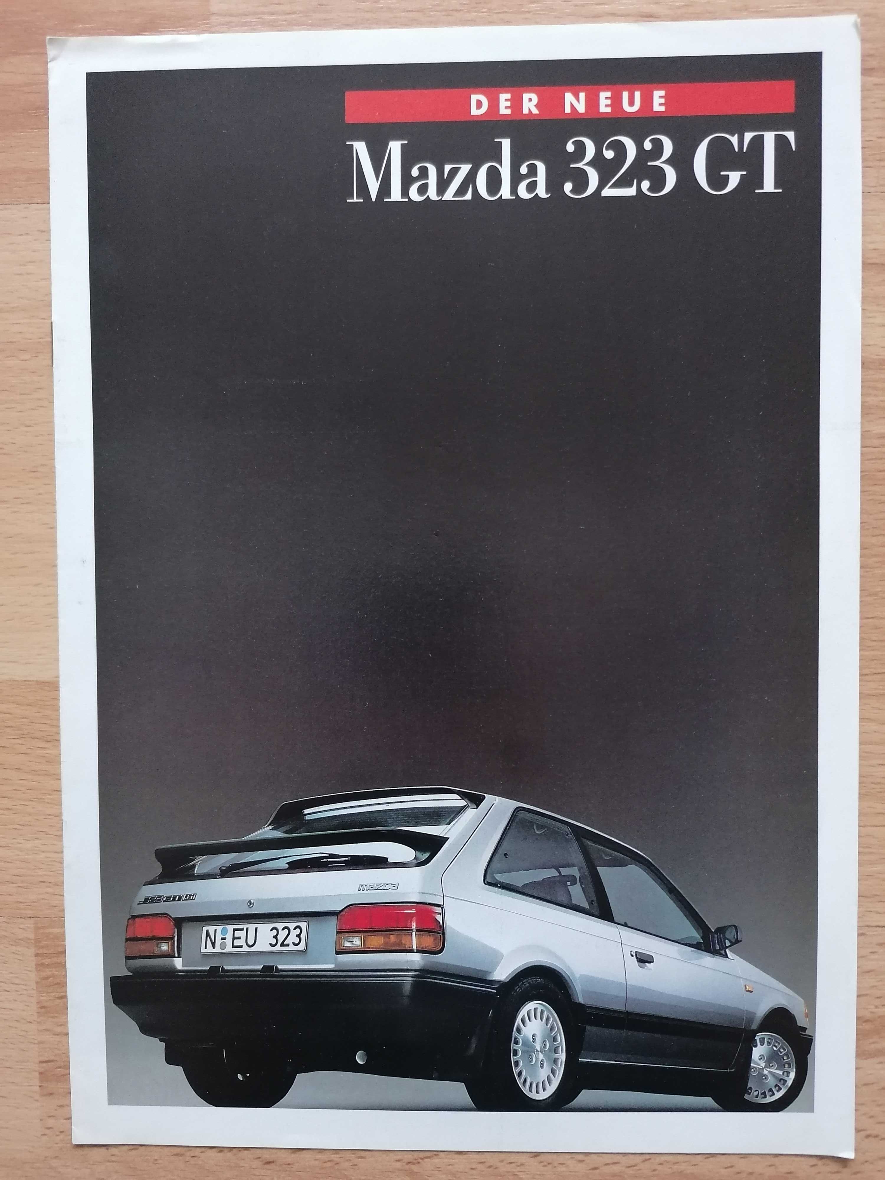 Prospekt Mazda 323 GT
