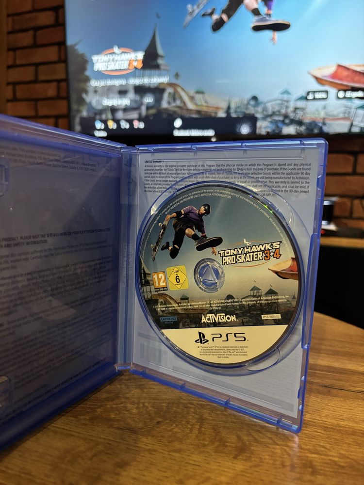 Tony Hawk’s Pro Skater 3+4 ps5