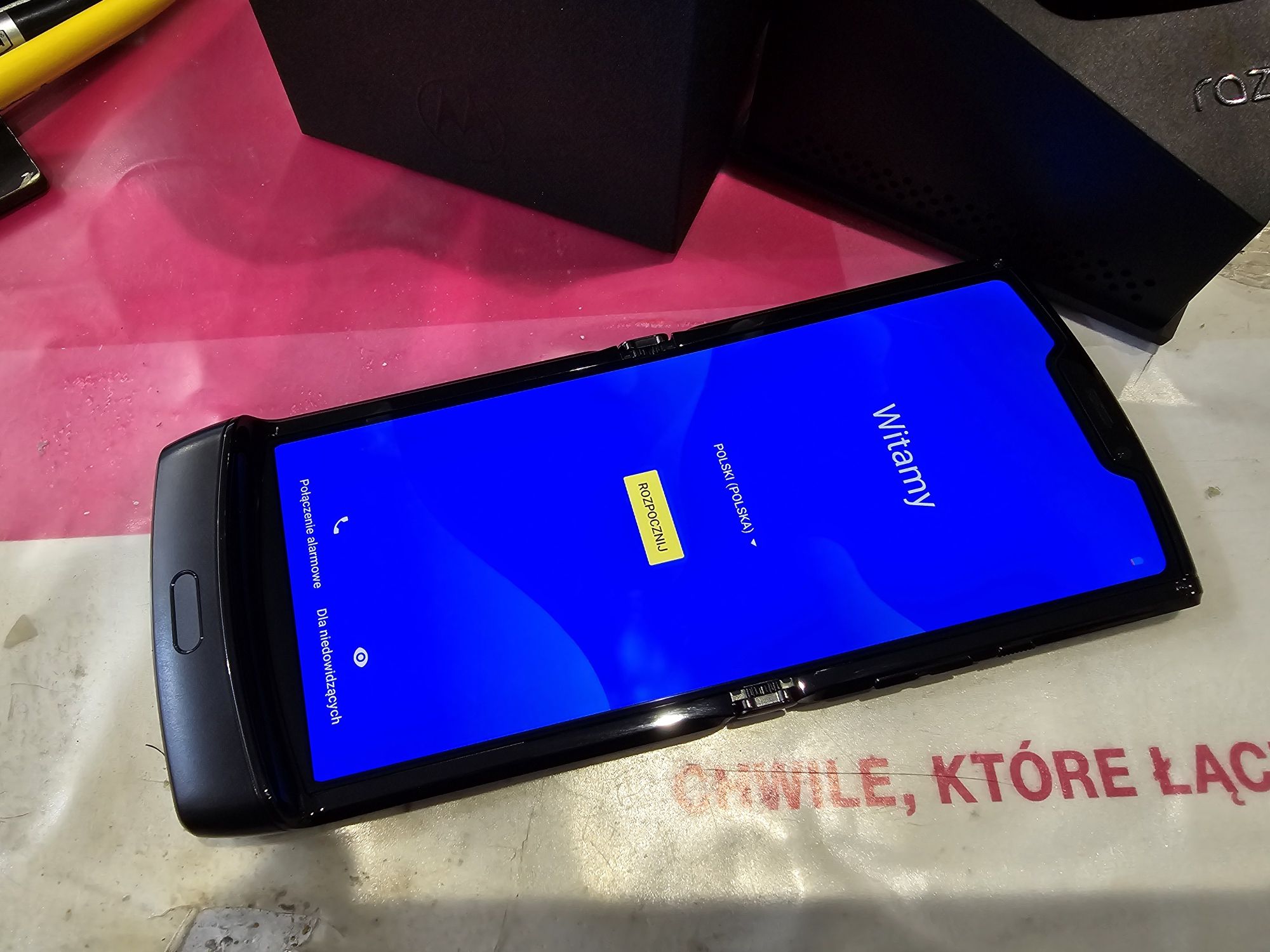 Motorola Razr XT2000-2 6/128gb..NowA nieużywanA..PAT-KOM