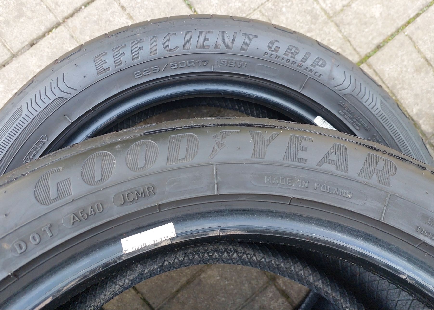 Шини 4шт  r17  225-50  Goodyear  2019