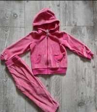 Komplet dresowy welurowy bluza juicy couture 104