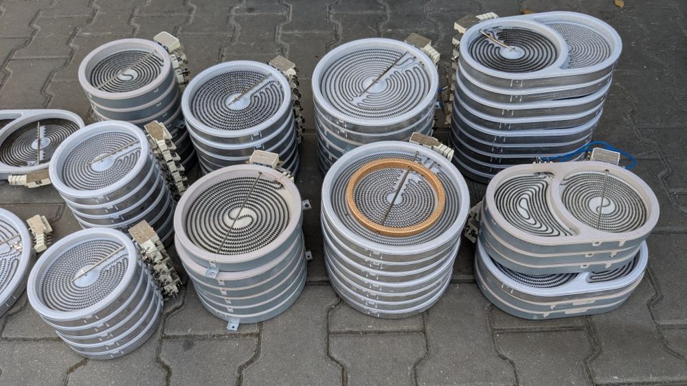 Pole grzejne palnik grzałka plyty ceramicznej