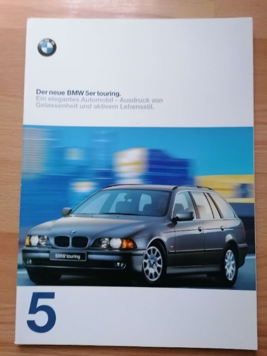 Prospekt BMW 5 E39 Touring 520i 523i 528i 540i 525tds