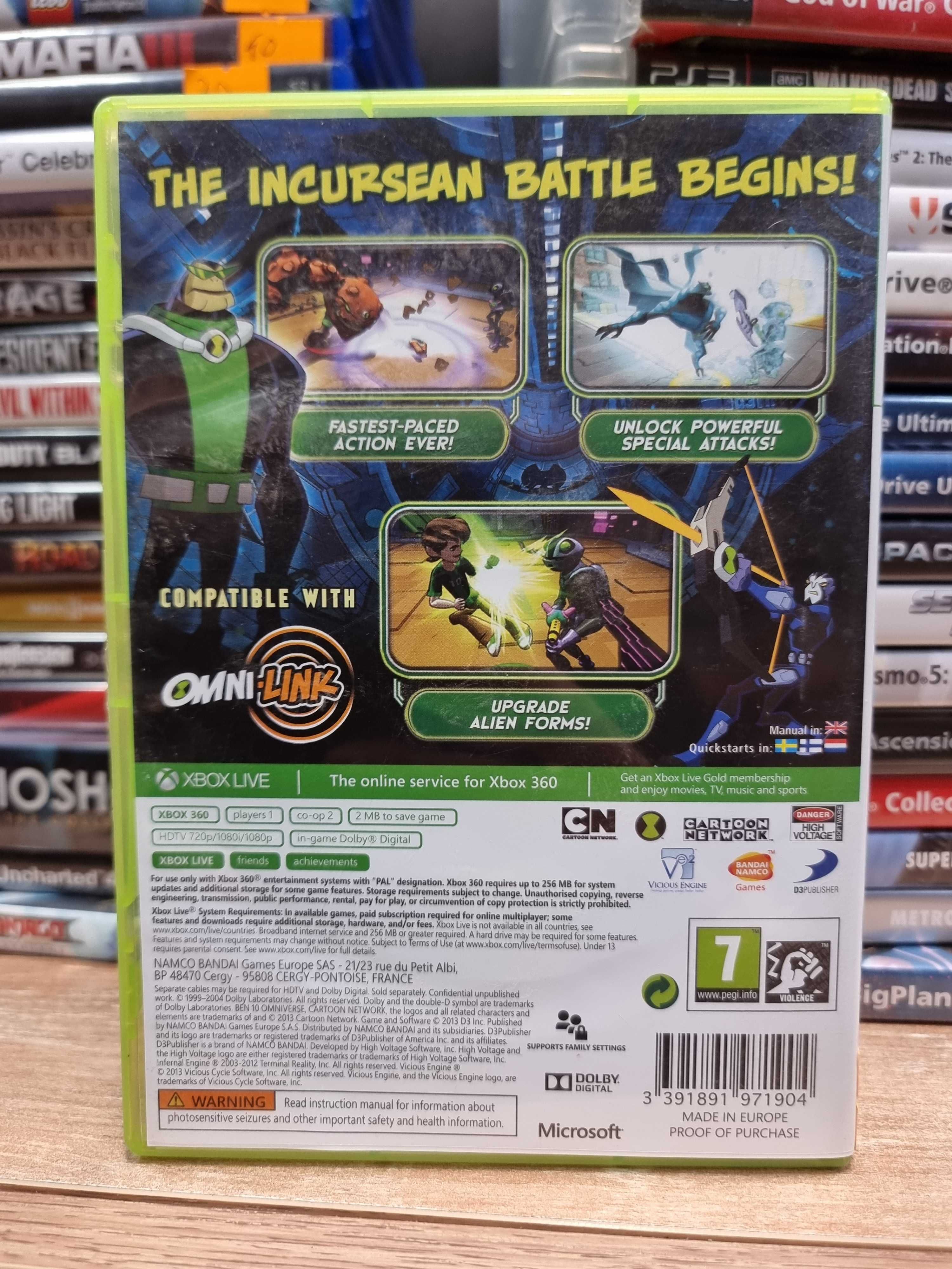 Ben 10: Omniverse 2 XBOX 360 Sklep Wysyłka Wymiana