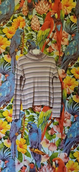 Джемпер водолазка Blukids Rainbow Stripes