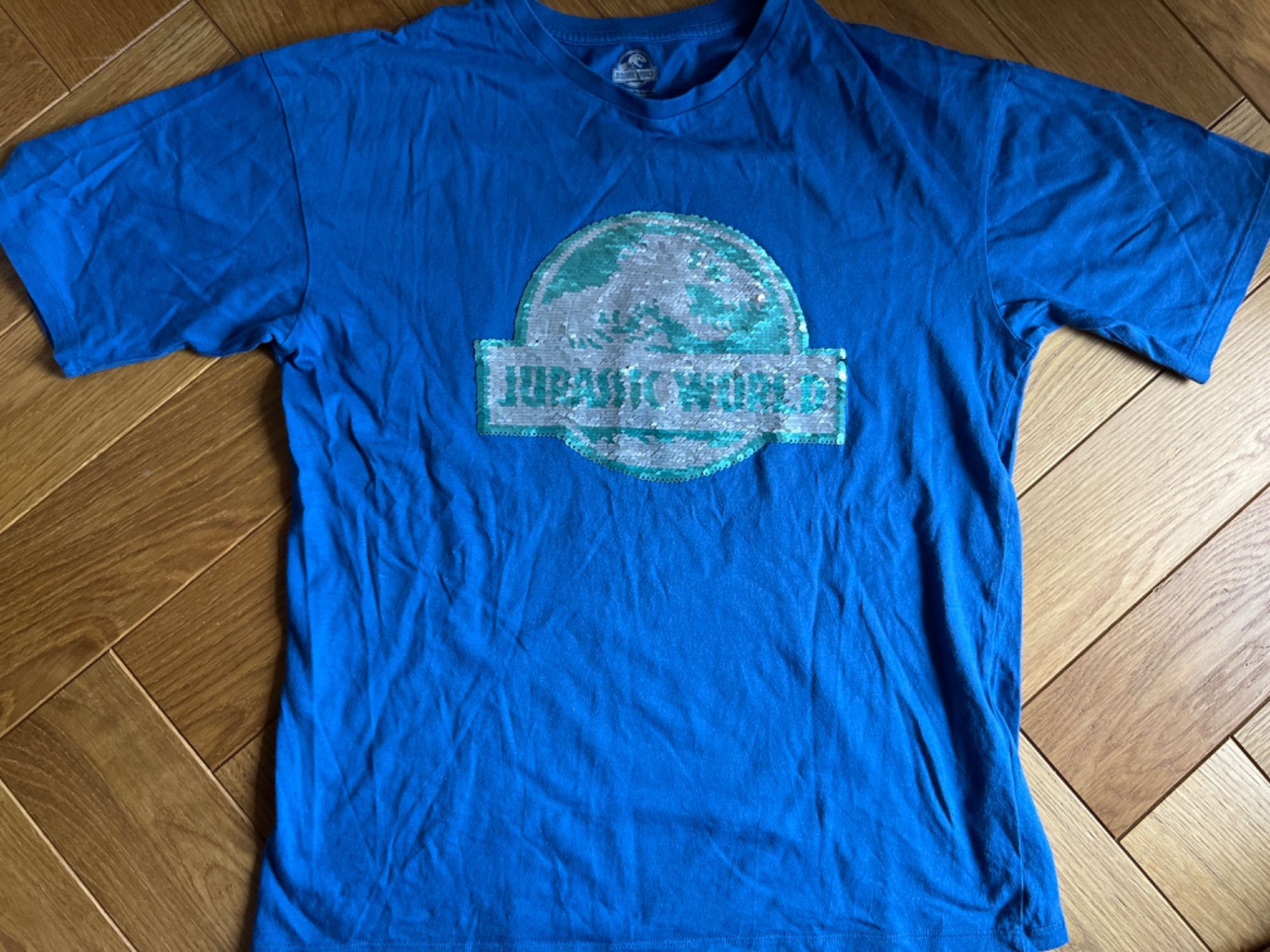 Cool Club niebieski T-shirt bluzka koszulka Jurrasic World