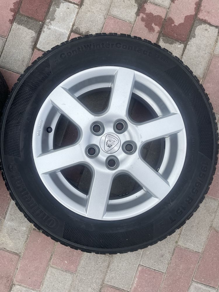 Диски з резиною 15r 5*114.3 Aluett 6.5J ET40