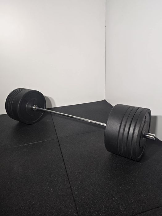 Sztanga 200 cm.+ Bumpery 80 kg.