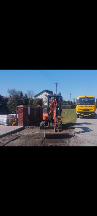 Usługi wywrotką wywrotka transport ziemi koparka kopanie piasek kamyk