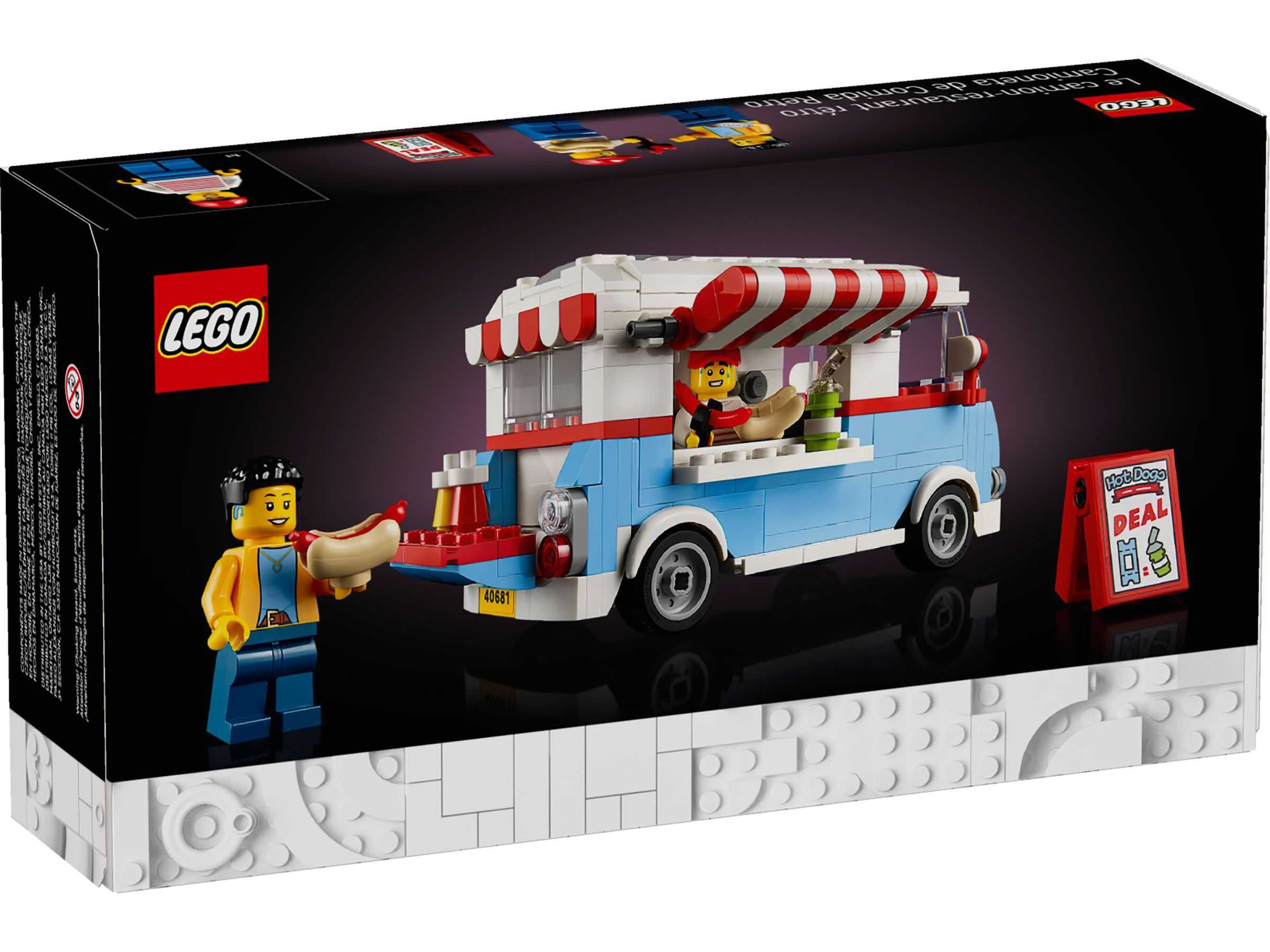 Набір Лего - Ретро Фуд-Трак [LEGO ICONS 40681 Retro Food Truck]