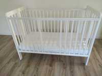 Łóżeczko niemowlęce Woodies 120x60 materac Hevea