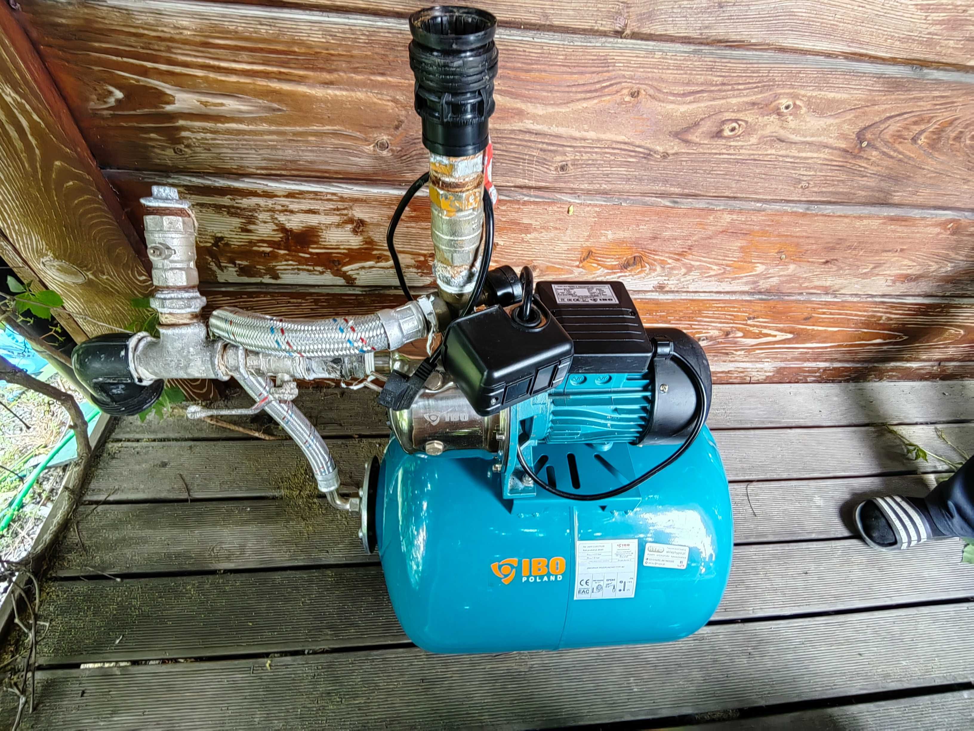 Zestaw pompa samossąca/hydrofor IBO 60L