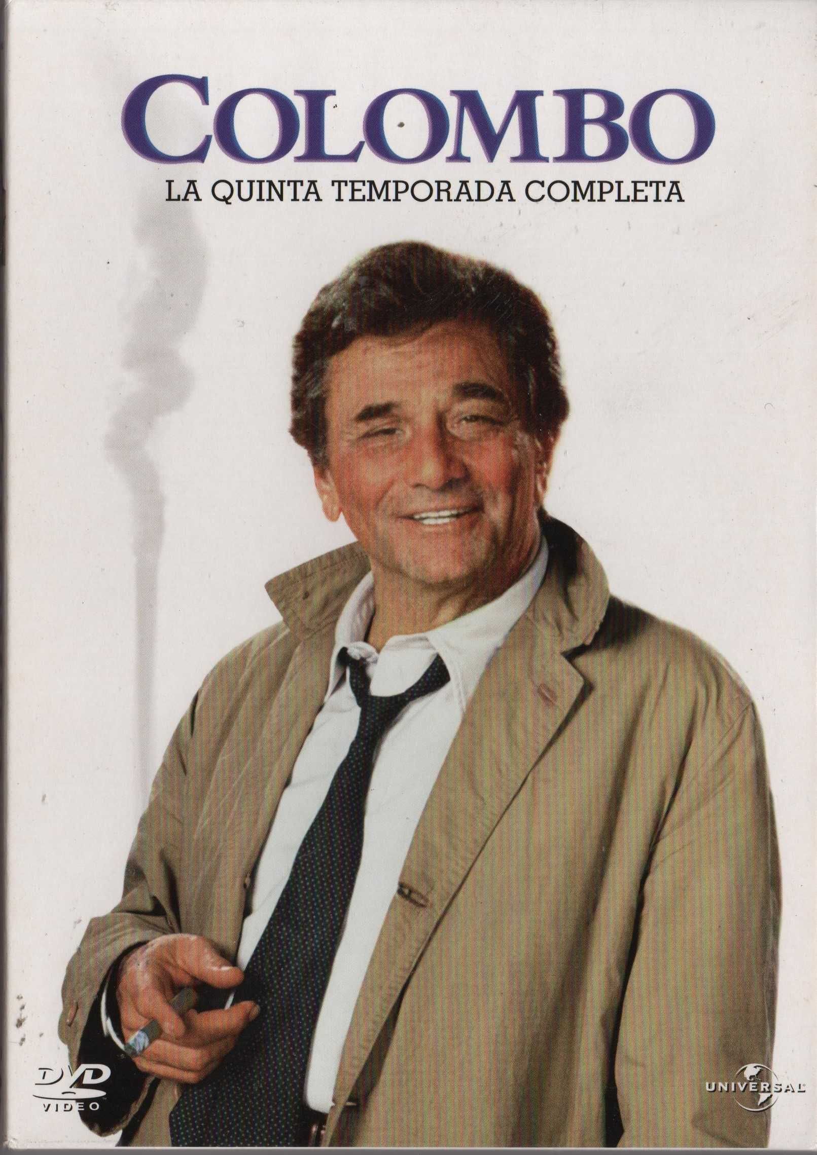 Dvd Columbo - 5ª série completa - suspense - 3 dvd's