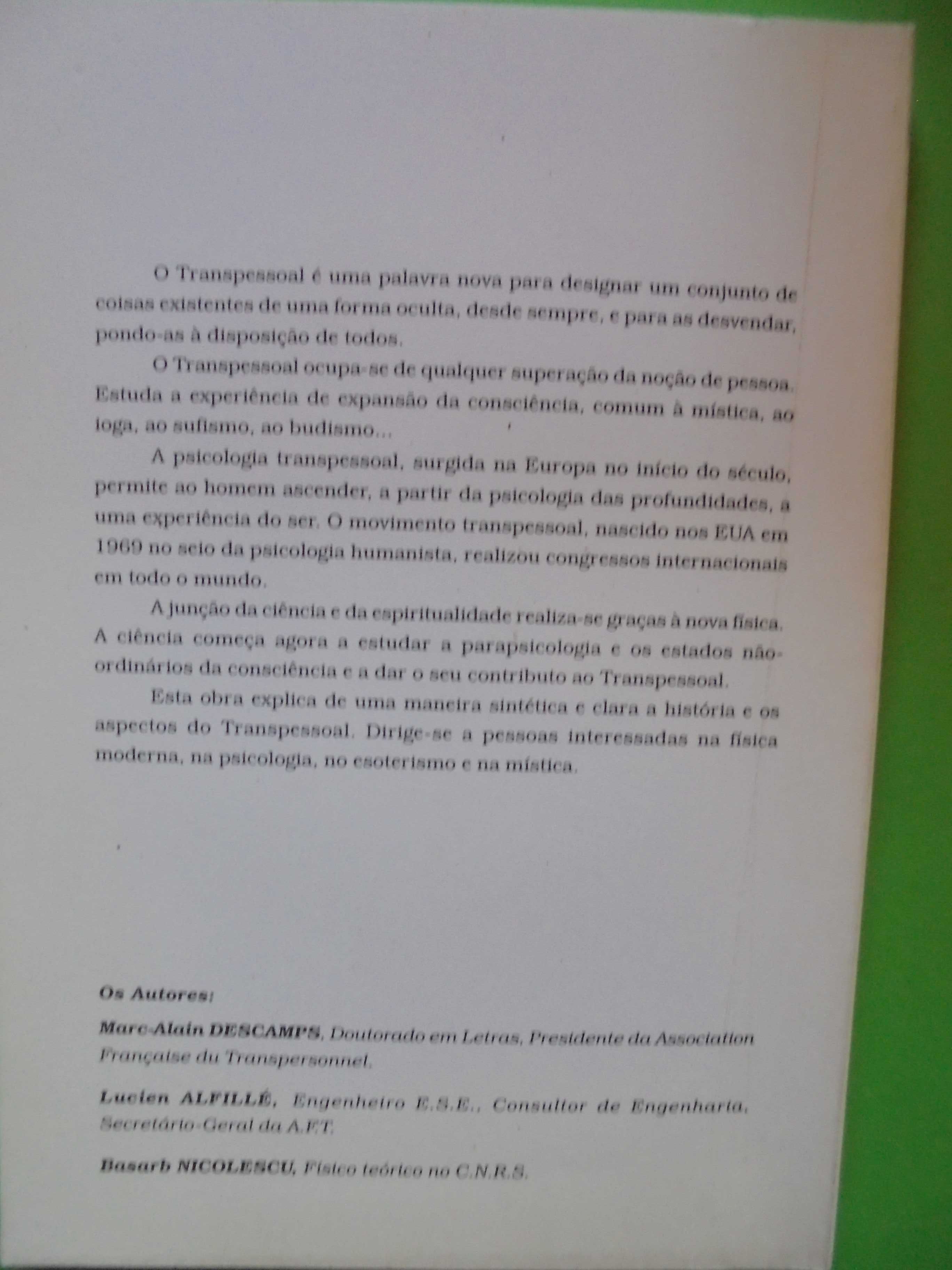 Descampas (Mare Alain);O Que é a Transpessoal