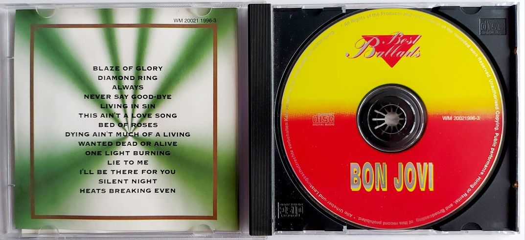 Bon Jovi Best Ballads