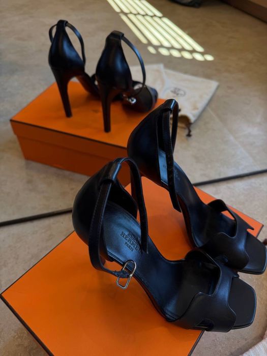 Босоніжки туфлі босоножки hermes гермес