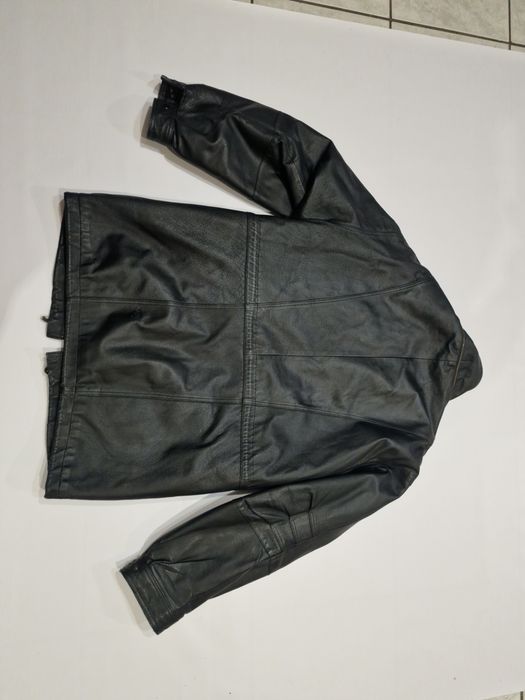 Kurtka Skóra skórzana parka ocieplena roz,l,xl,52,50 54 ocieplena