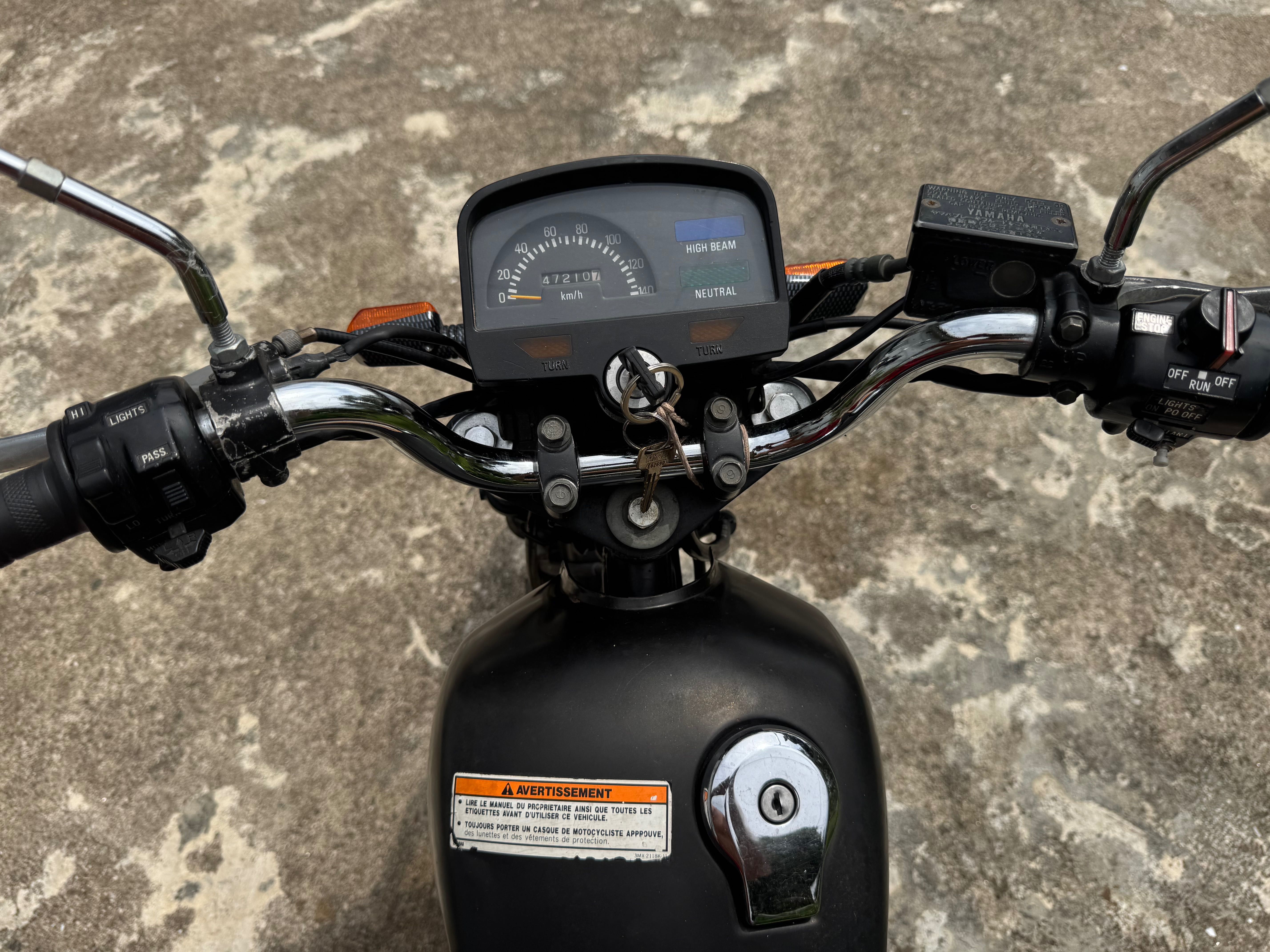 Yamaha SR 125 Ano 1997