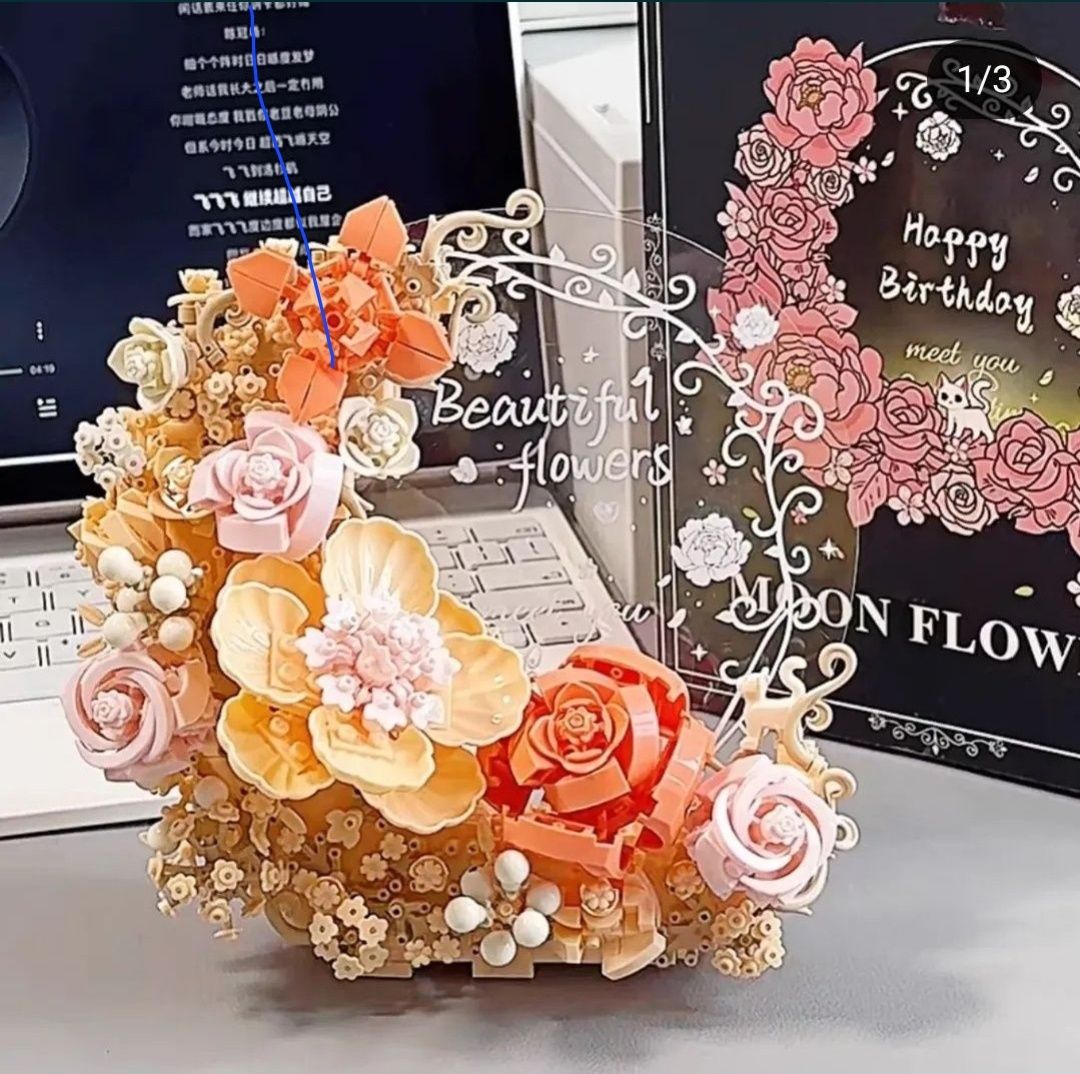 Конструктор “Moon Flower” – 999 деталей! Ідеальний подарунок