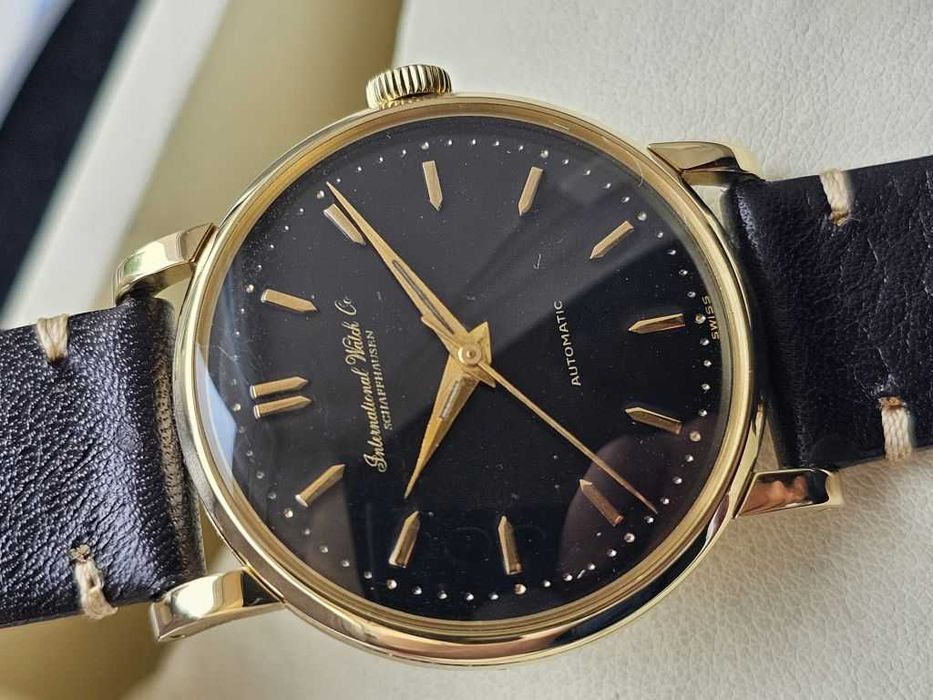 Złoty IWC Schaffhausen Automatic lite złoto 14K jak Nowy możliwy dowóz
