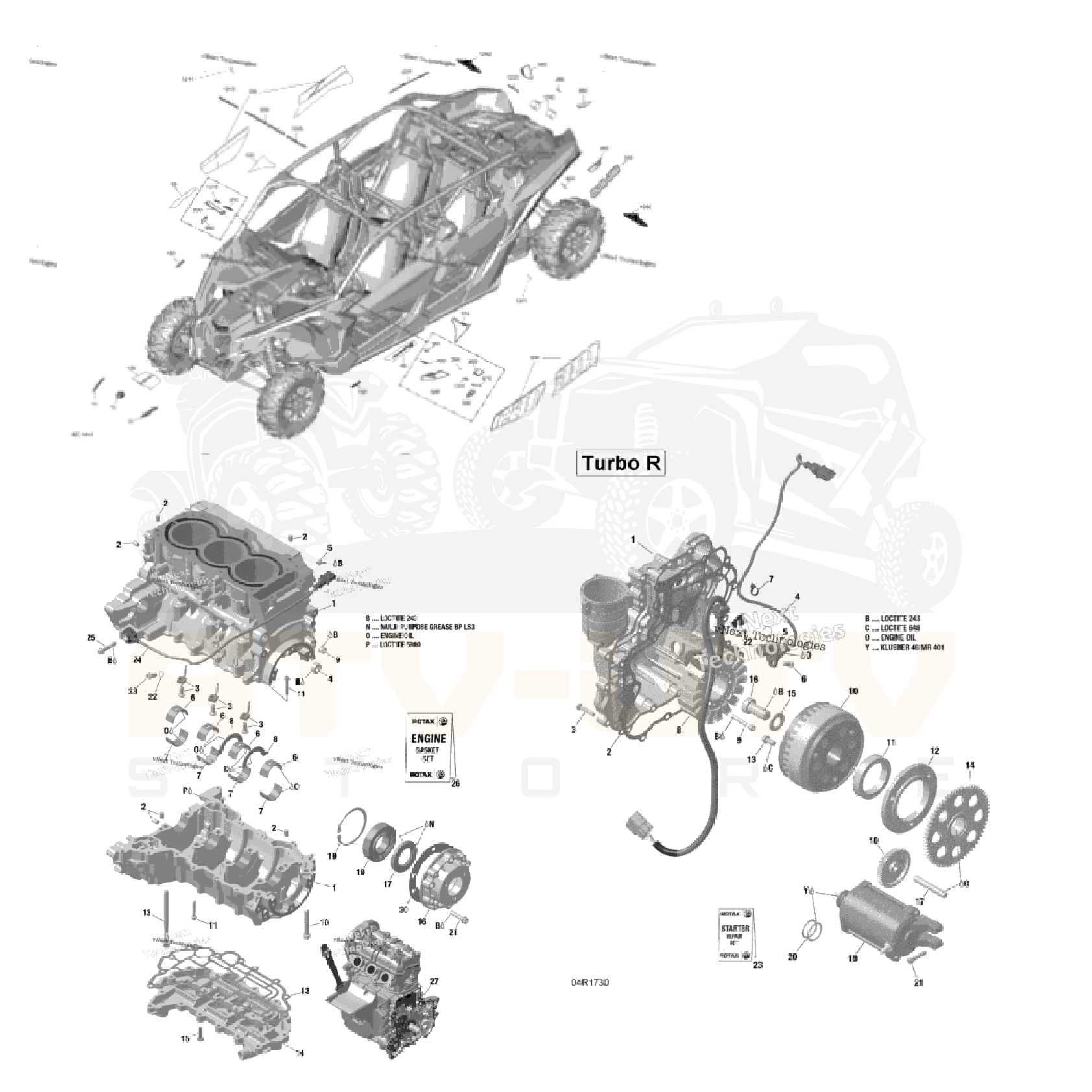 Розбірка шрот Can-Am Outlander Renegade Commander Maverick розборка