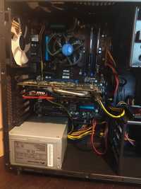 i7-4790k, LED Komputer do gier, GTX 1050, SSD, Win 10, Office