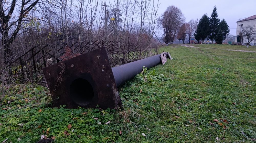 Труба металева, металевий комин