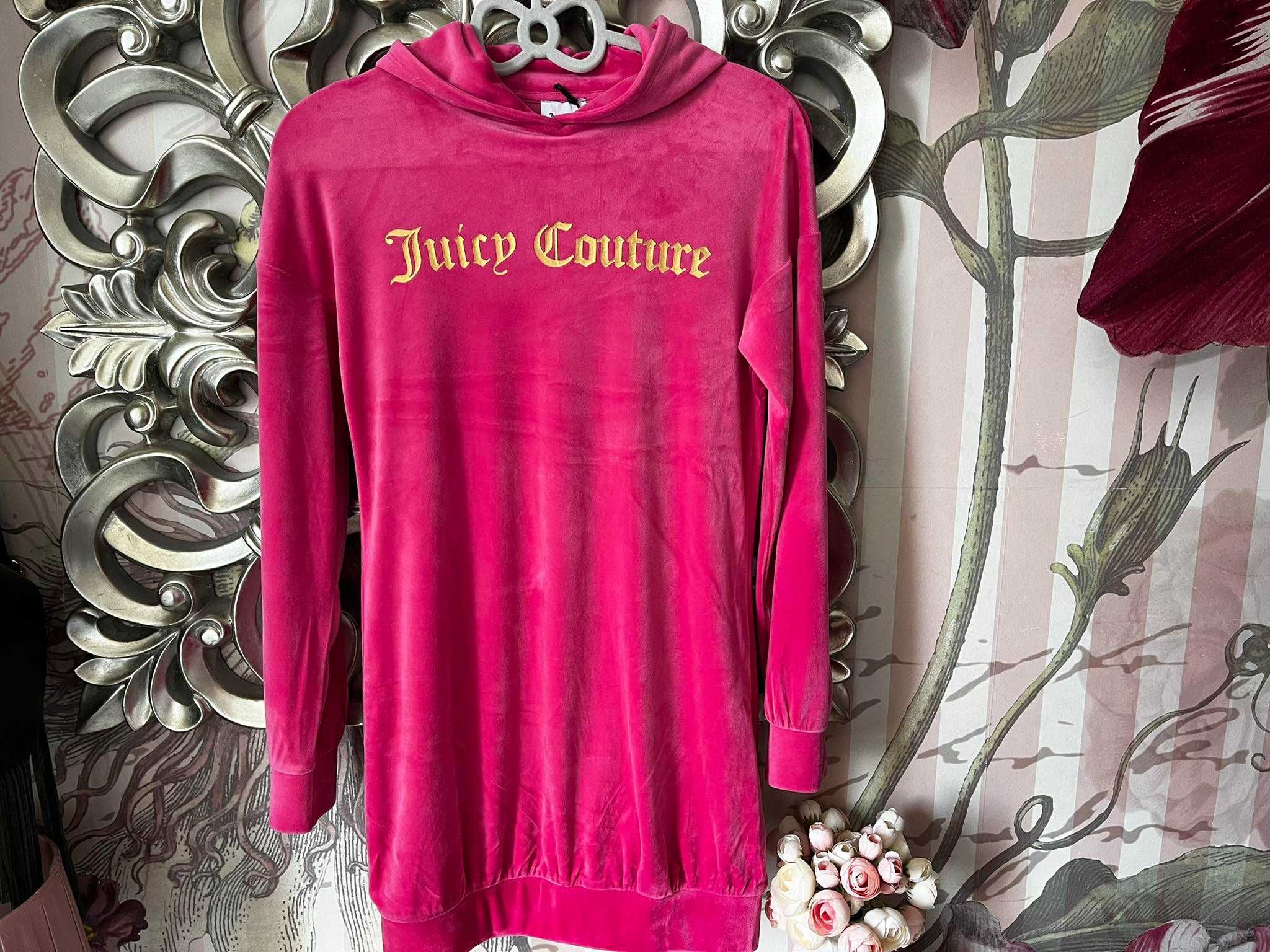 Juicy Couture sportowa sukienka damska XS welur