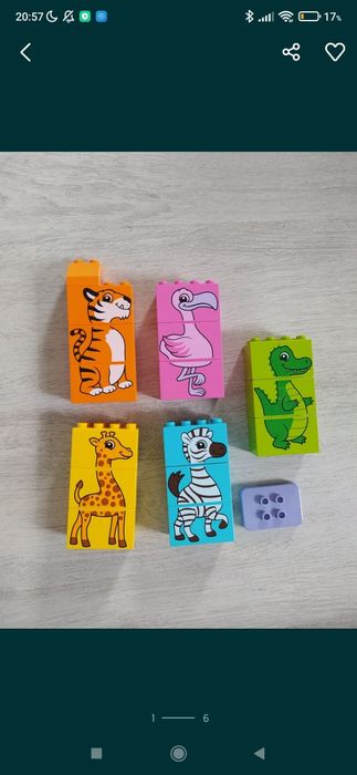 Klocki LEGO Duplo zwierzęta zoo