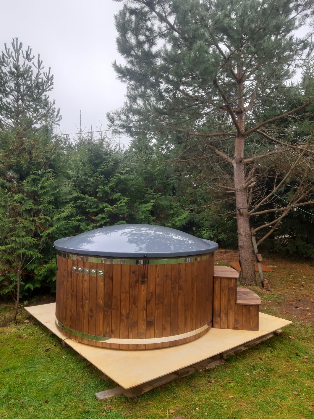 Balia ogrodowa Ruska BANIA Jacuzzi 200cm