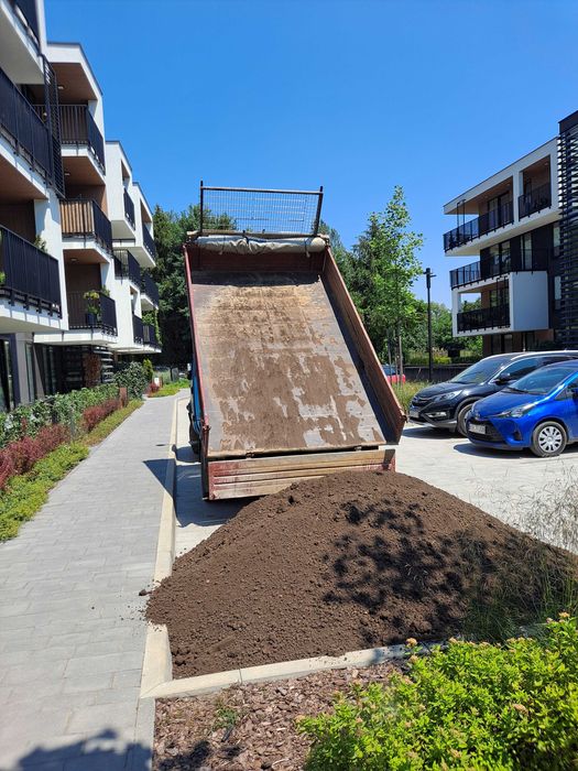 Ziemia ogrodowa siana, czarnoziem, humus, pod trawnik, pod warzywa