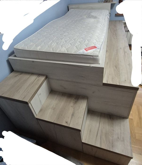 Łóżko ze skrytką łóżko piętrowe