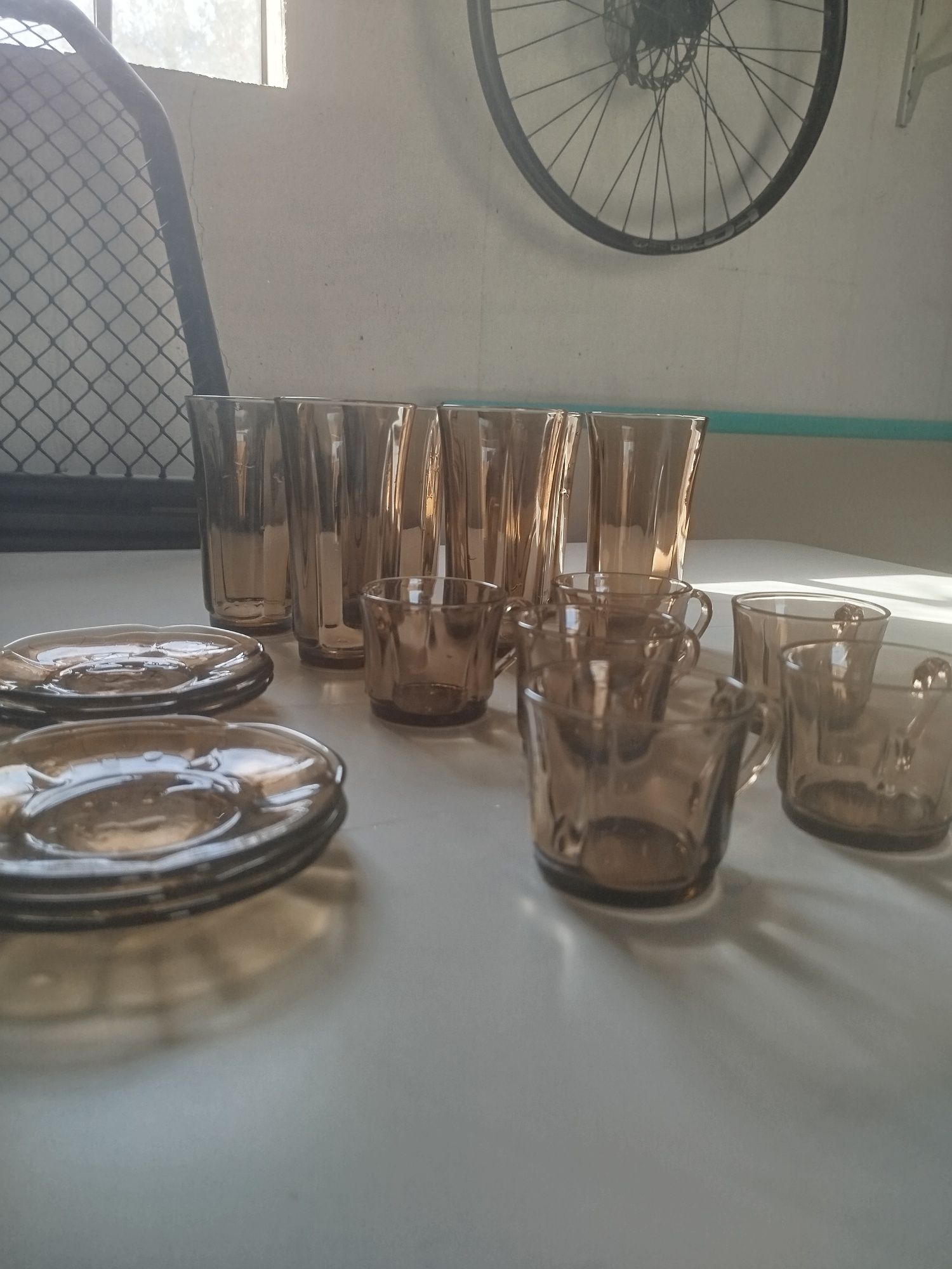 Conjunto chávenas de café + copos