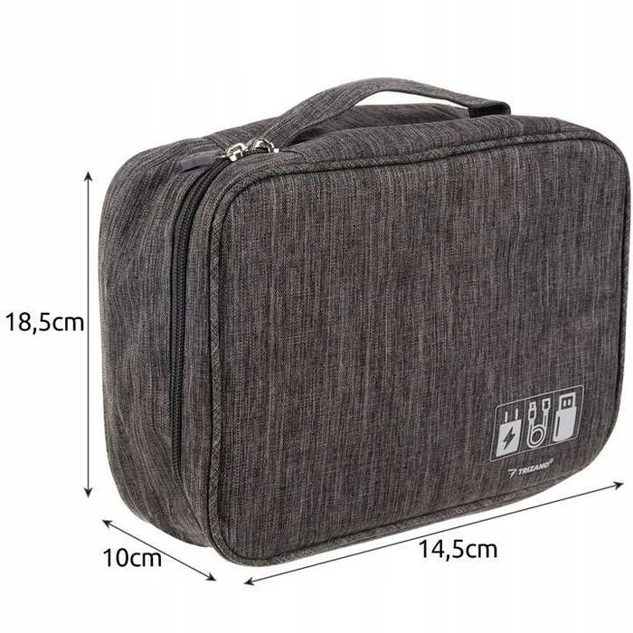 Organizer na Kable Kabli Etui Pojemnik na Ładowarki Torba  Uchwyt