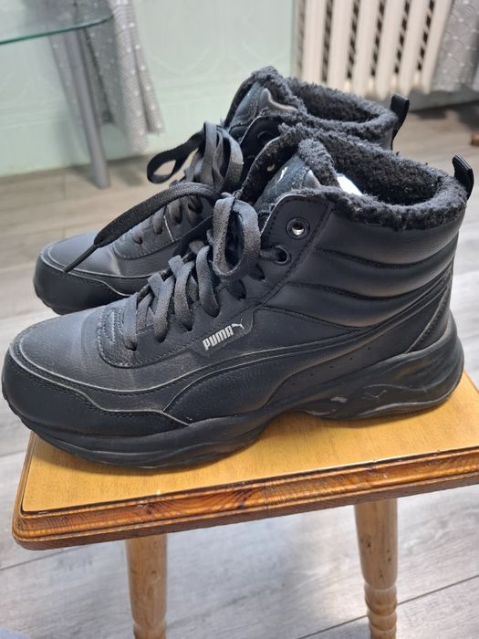Спортивные зимние ботинки Puma в отличном состоянии