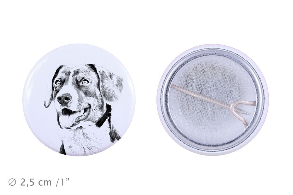 Appenzeller przypinka z psem mała Art-Dog