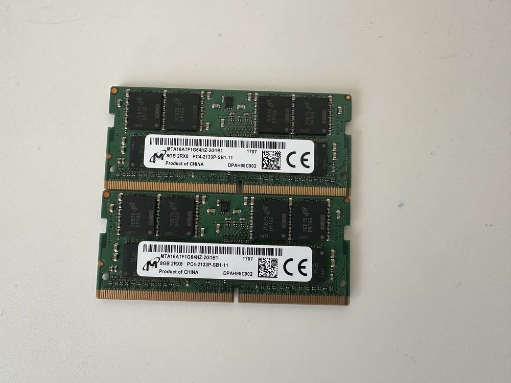 Продам оперативну памʼять для ноутбука so-dimm DDR4, 8gb, 2133MHZ