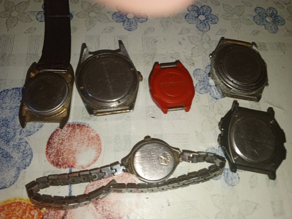 Часы наручные , Польот , Электроника 5 , Montana,Asahi СССР