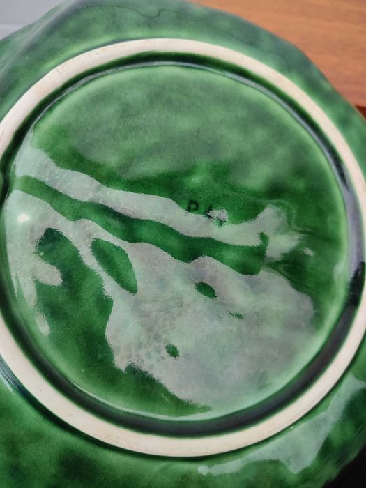 Ceramiczna Włoska patera Liść Kapusty - świetny design - X