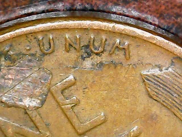 One Cent 1946 z błędem