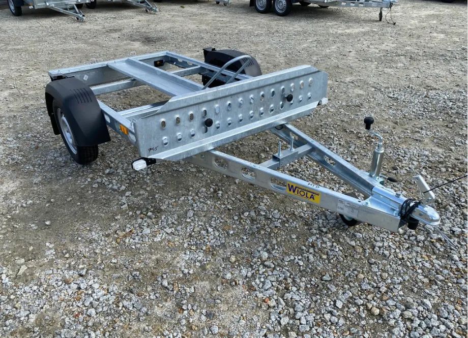 Wiola MOTO N1 DO PRZEWOZU MOTOCYKLA  Przyczepa lekka do transportu MOTOCYKLA 750DMC NAJAZD DOSTAWA RATY