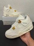Jordan 4 Retro Metallic Gold R.44