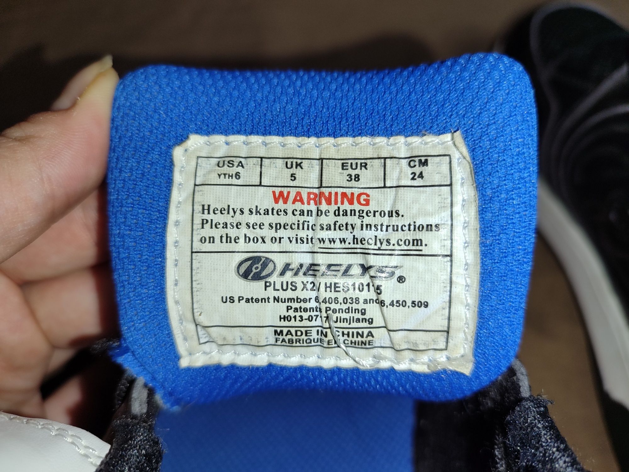 Кросівки ролики Heelys, розмір 38