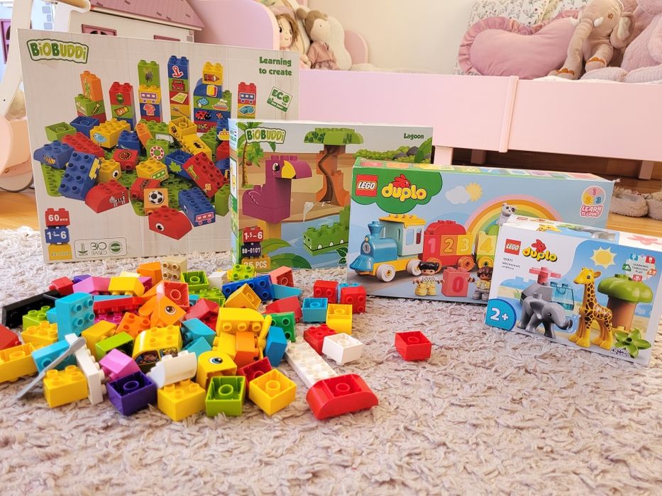 Lego duplo + klocki Biobuddi kompatybilne z duplo