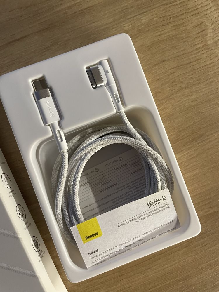 Magsafe kabel usb c do Apple 60W macbook Baseus usb-c ładowanie zasila