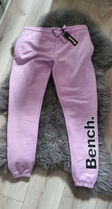 Spodnie dresowe nowe bench dresy rozmiar XL 42 liliowe fioletowe