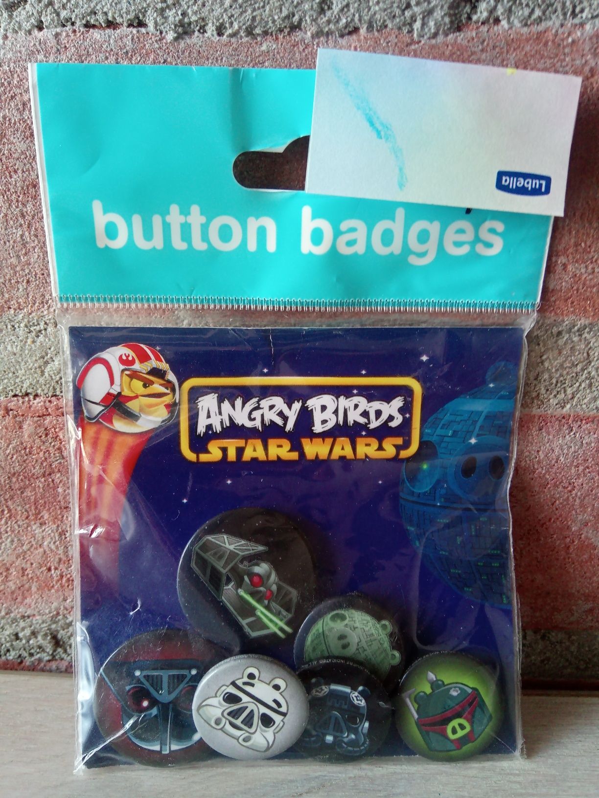 Star Wars Angry Birds plakietki 2012 r